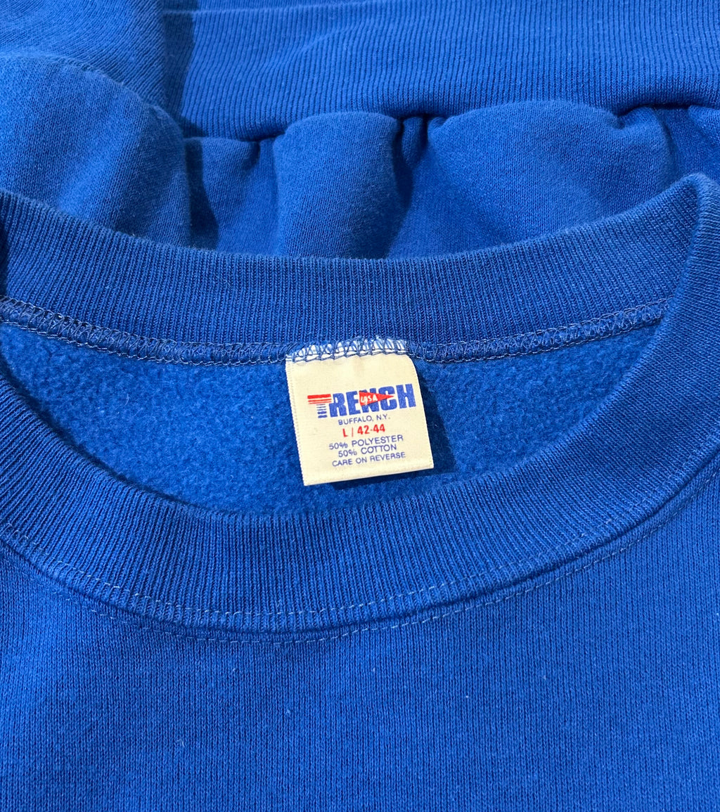1990 Trench NY Giants Crewneck Sweatshirt Size L