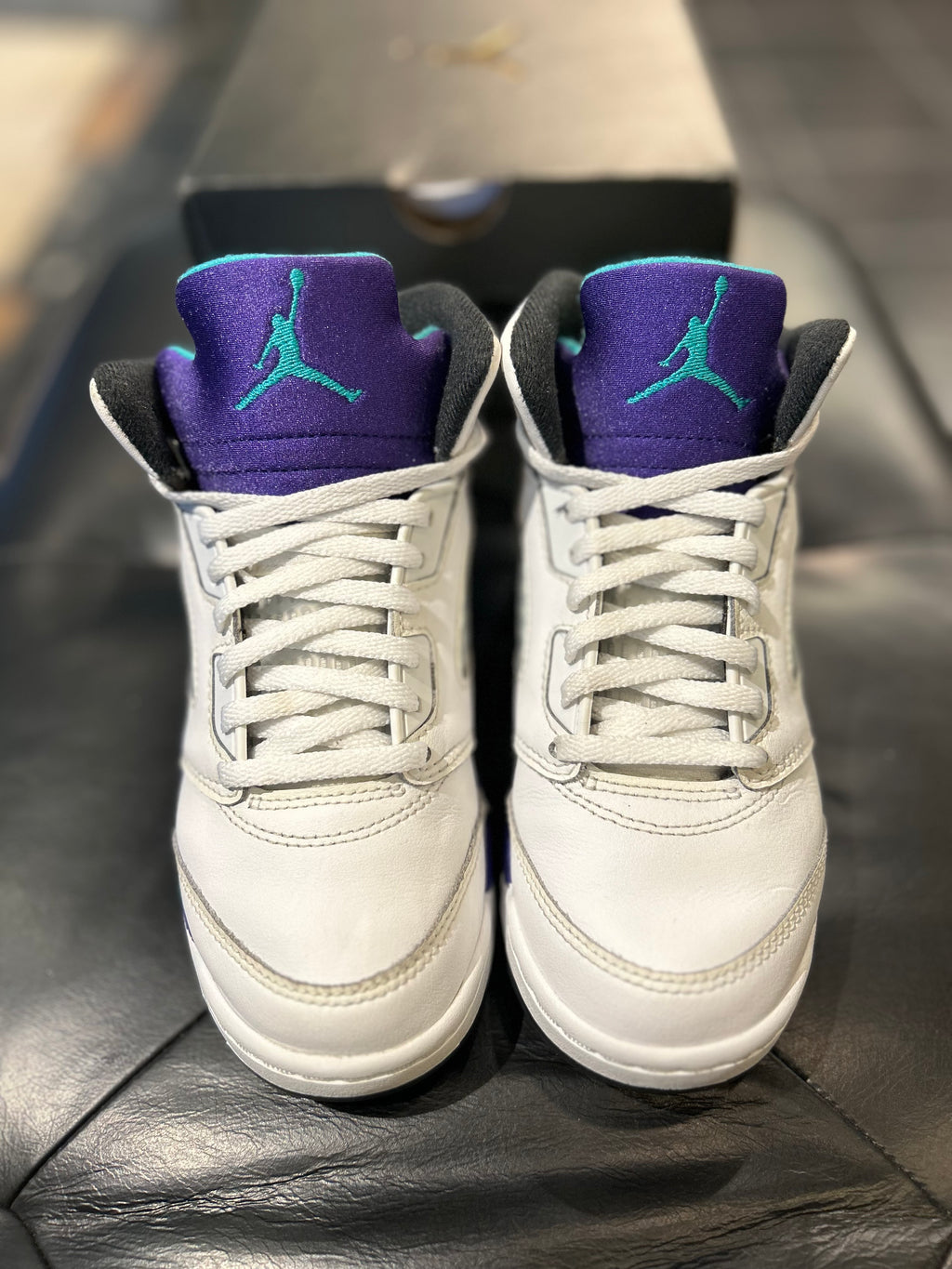 Air Jordan 5 Retro Grape Size 3y Gradeschool Kids Shoes