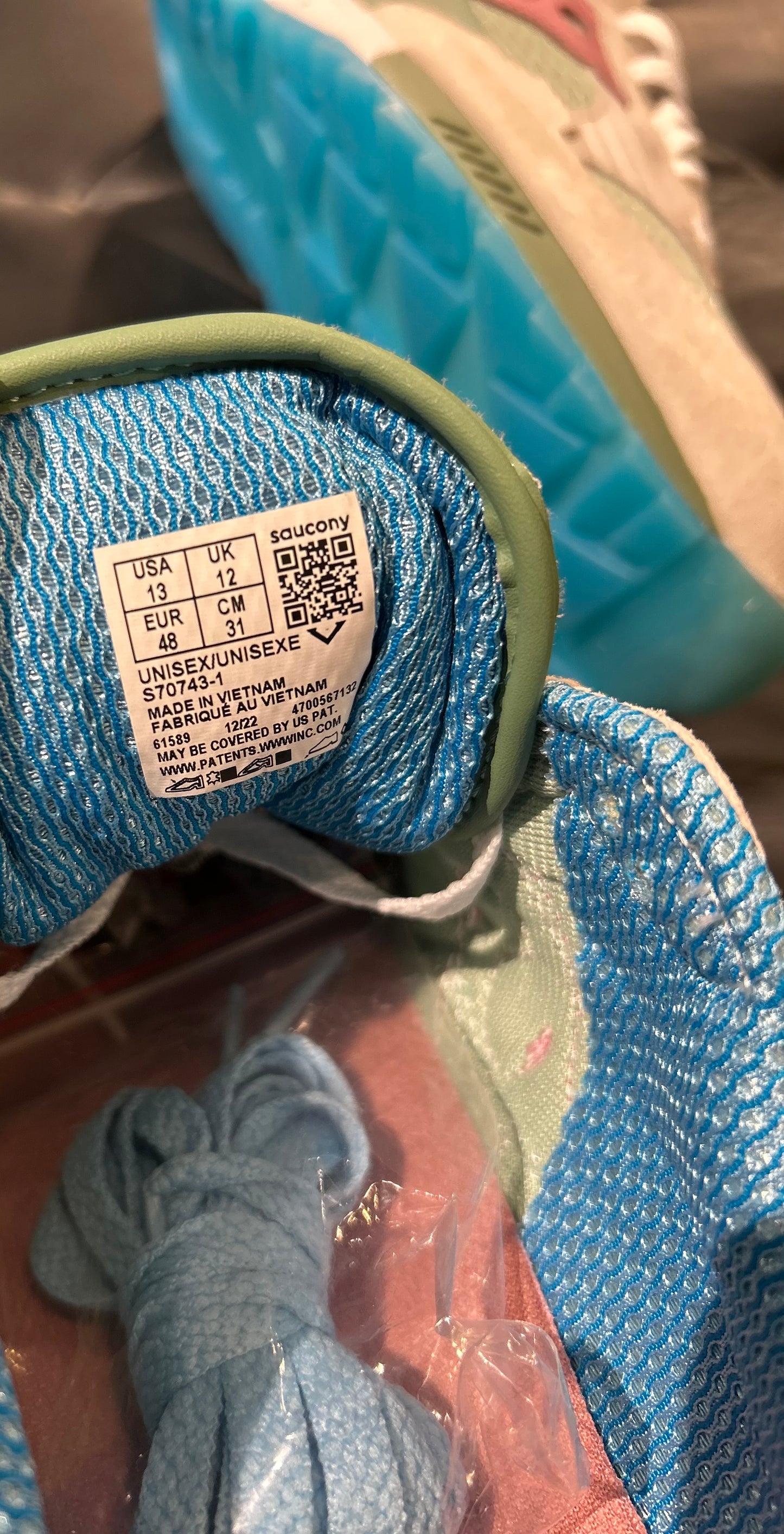 Saucony Shadow 5000 Galapagos Size 13