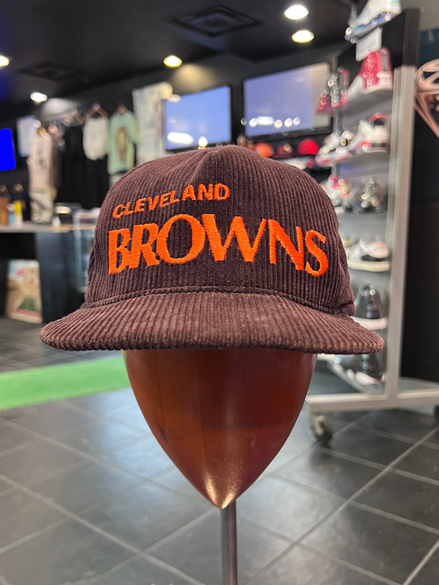 AJD Cleveland Browns Corduroy SnapBack
