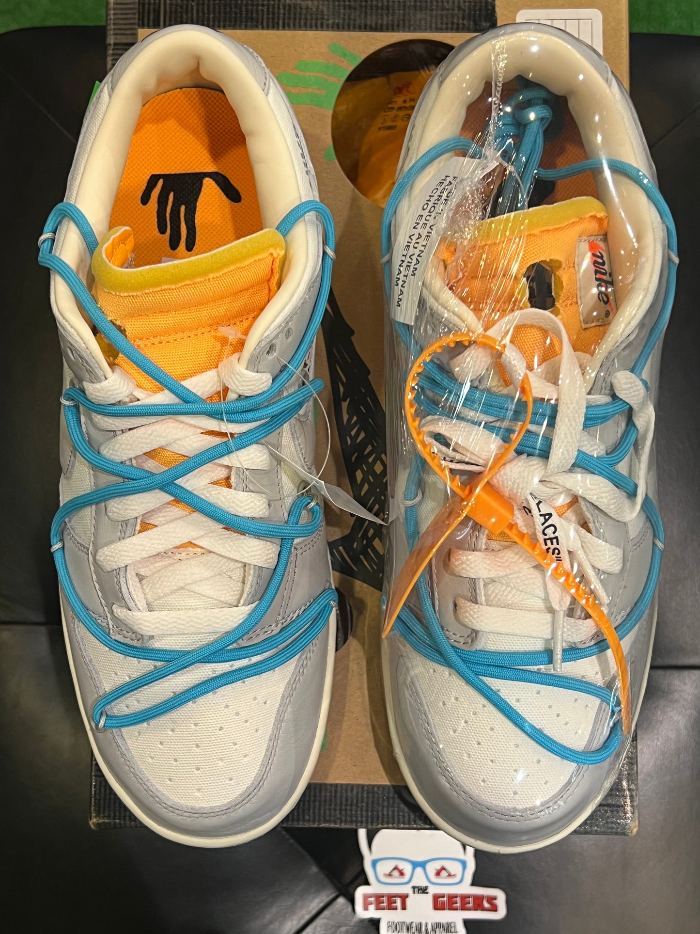 Men’s Nike Off-White Dunk Low Lot 2 Brand New