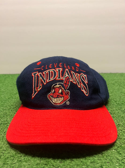 Vintage The Game Cleveland Indians SnapBack