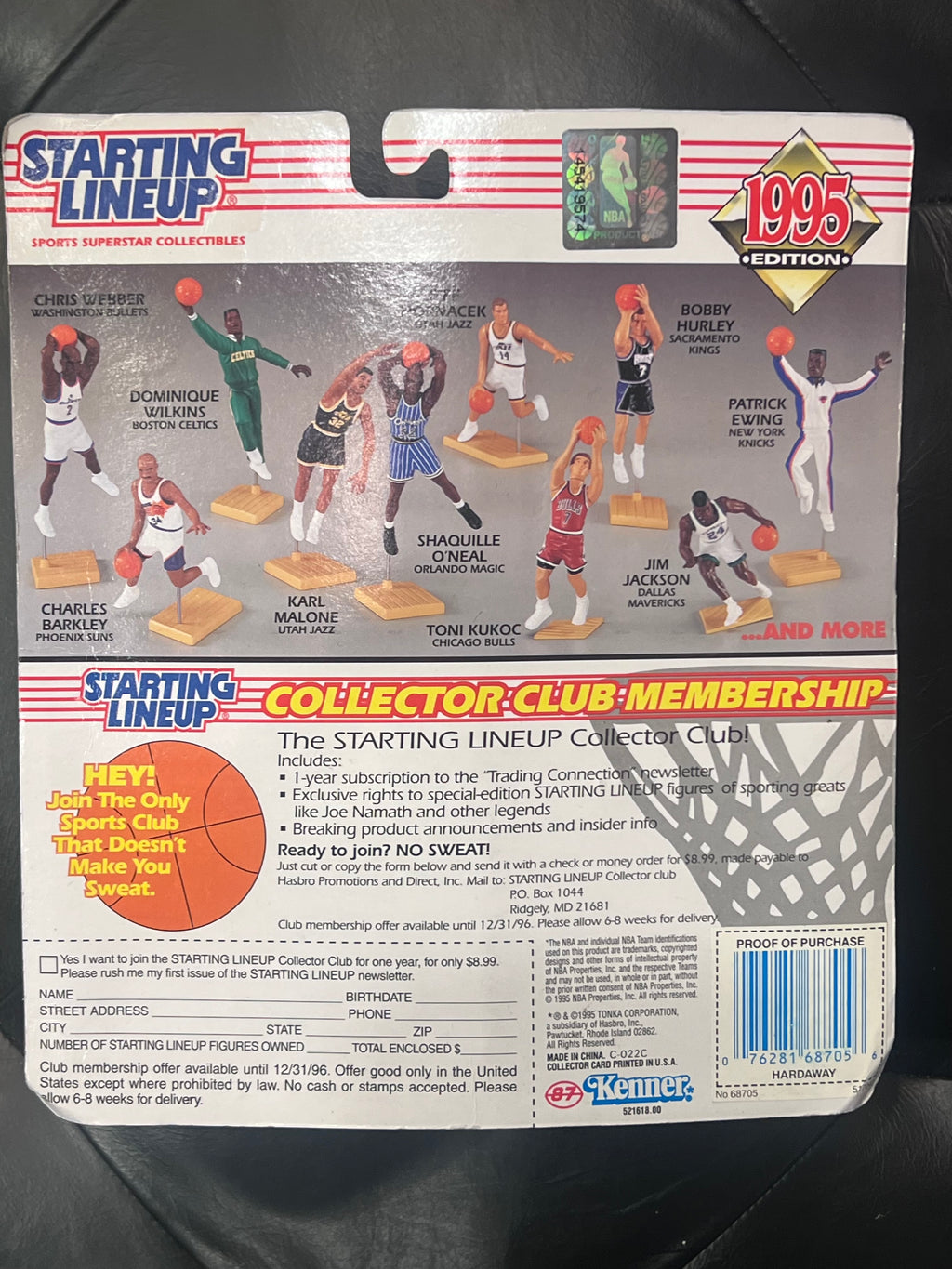 1995 Starting Lineup Penny Hardaway