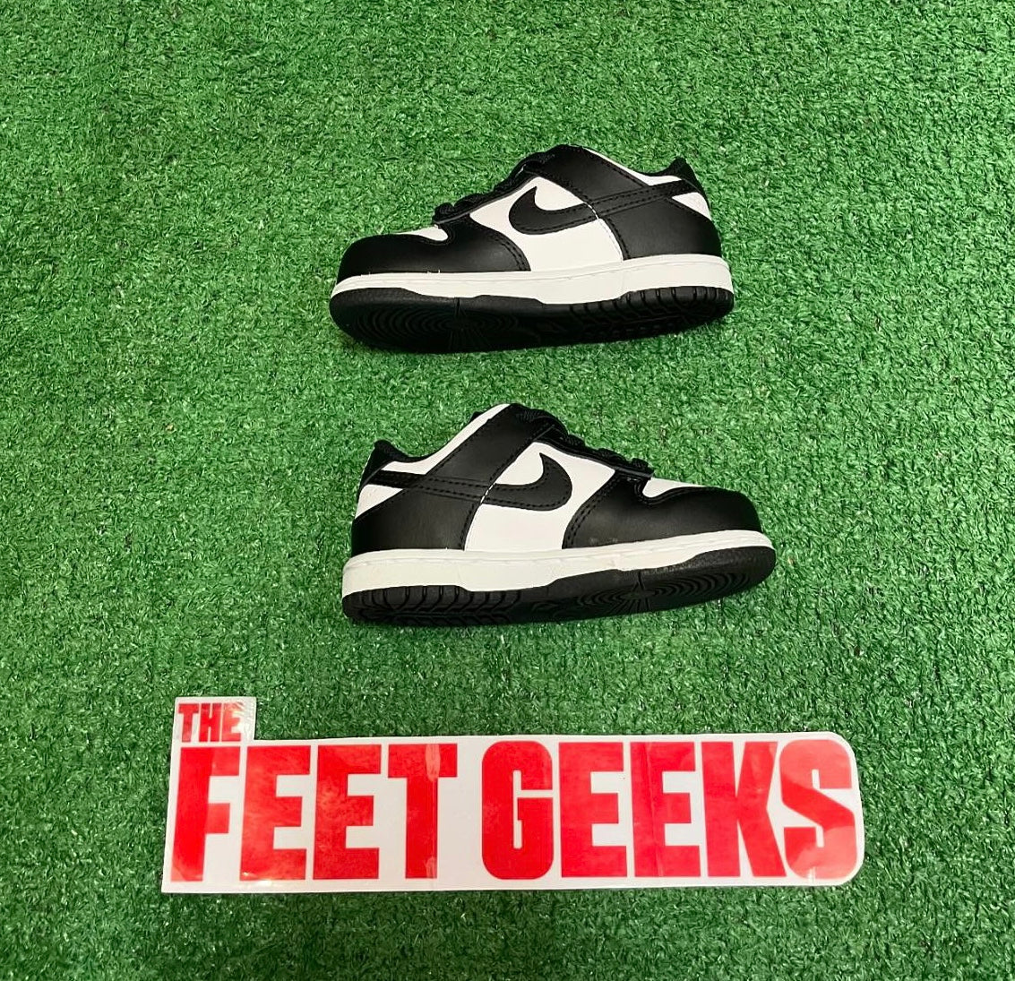 Kids Nike Dunk Low Panda Size 9c Shoes Brand New