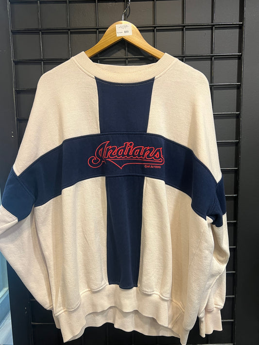 CS Sportswear Cleveland Indians Crewneck Size XL