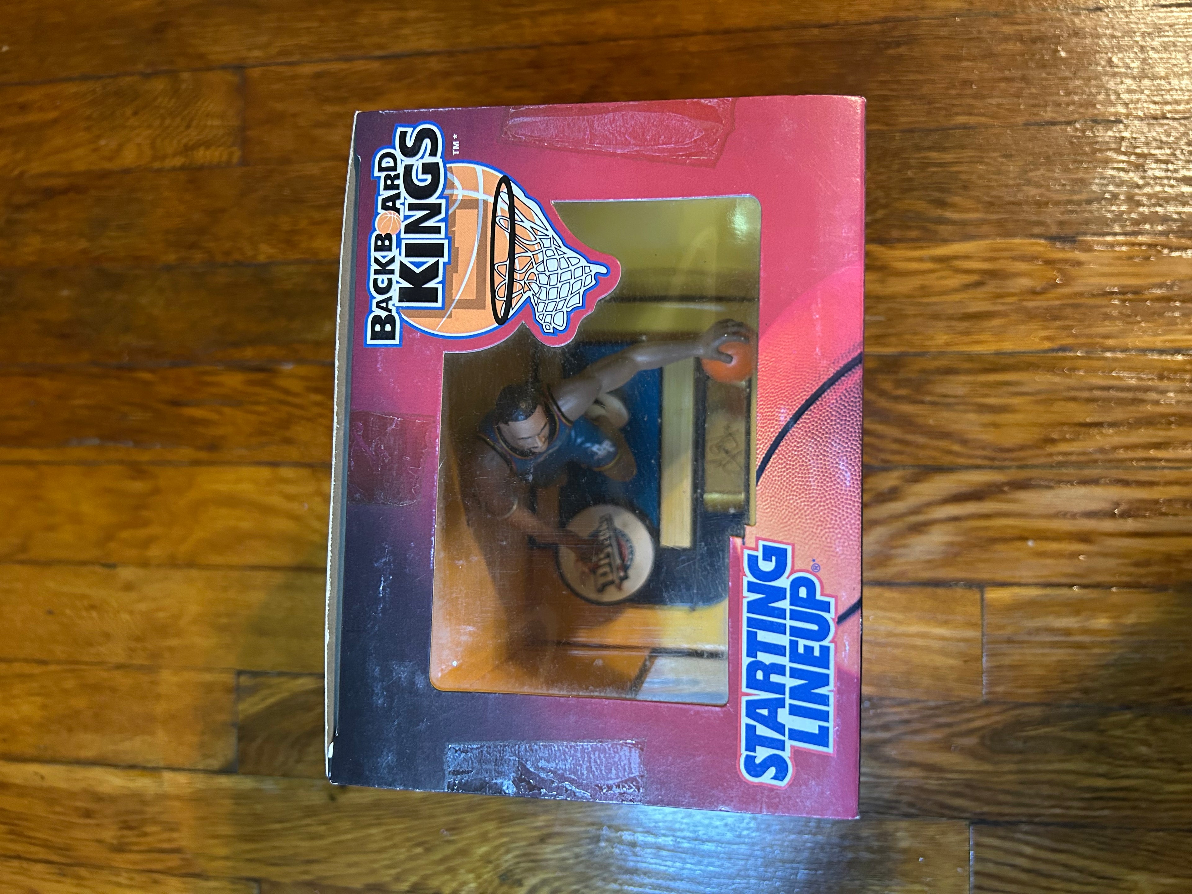 Starting Lineup Backboard Kings NBA Grant Hill Detroit Pistons Action Figure Collectible