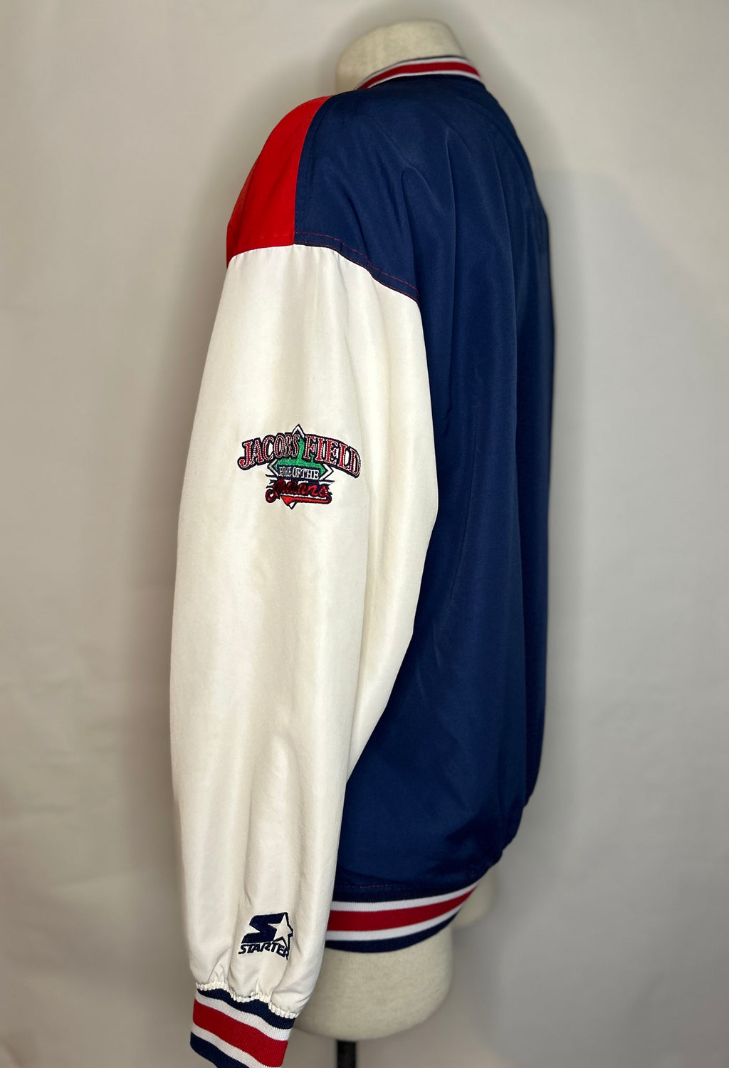 Starter Cleveland Indians Jacob’s Field Pullover Jacket Size XL
