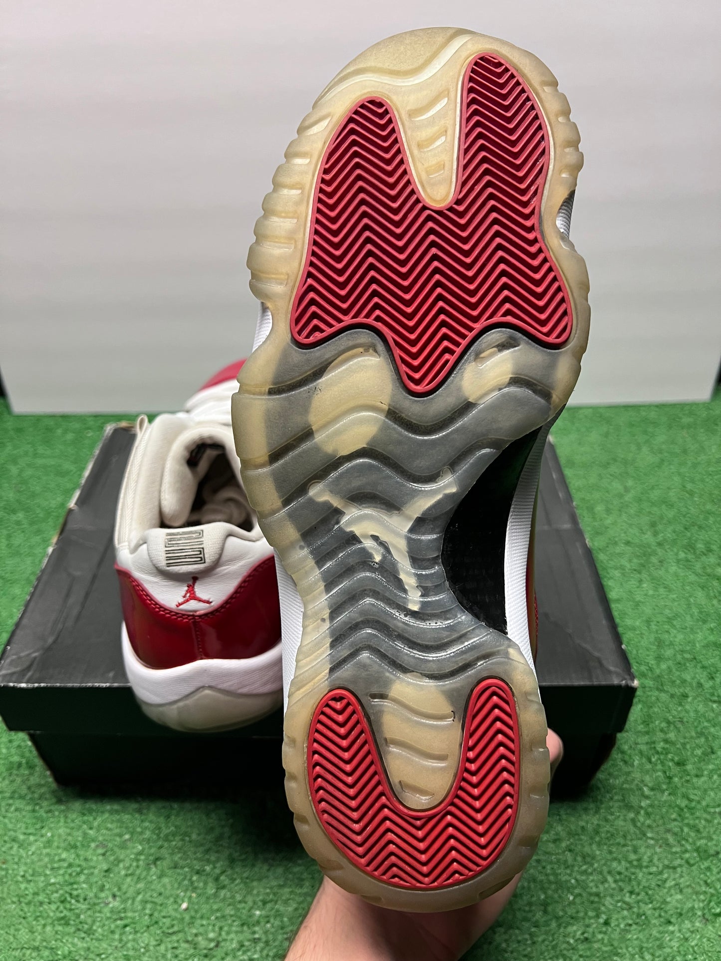 Men’s Air Jordan 11 Low Cherry Size 11