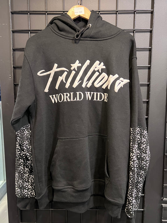 Trilliona Black Hoodie Size XL
