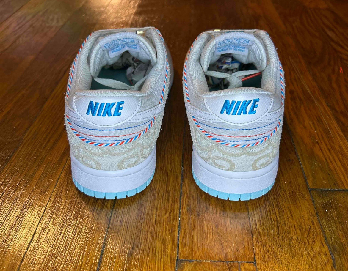 Nike Dunk Low SE Barber Shop Size 9 Men Shoes