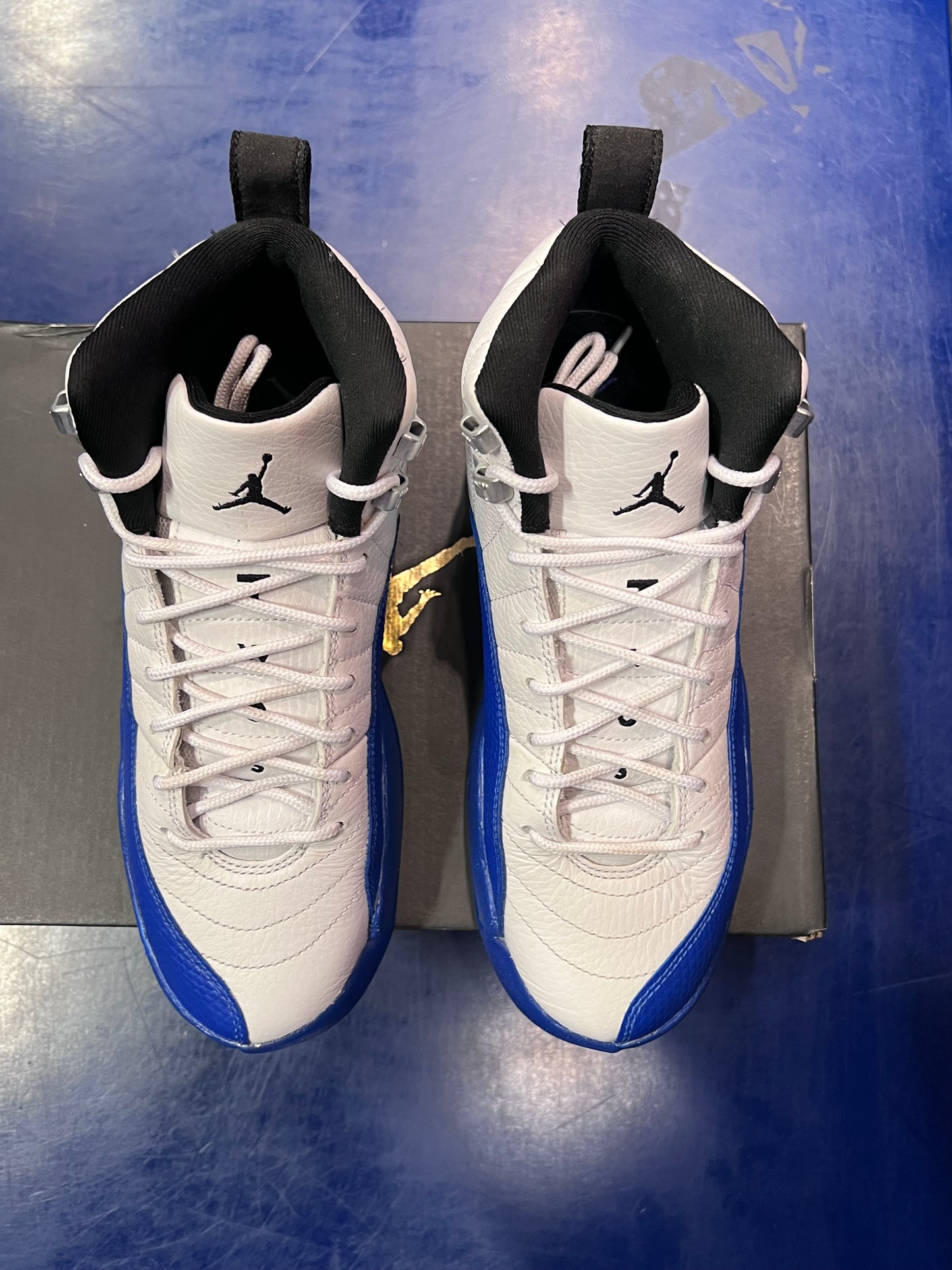 Gradeschool Air Jordan 12 Blueberry Size 5.5y