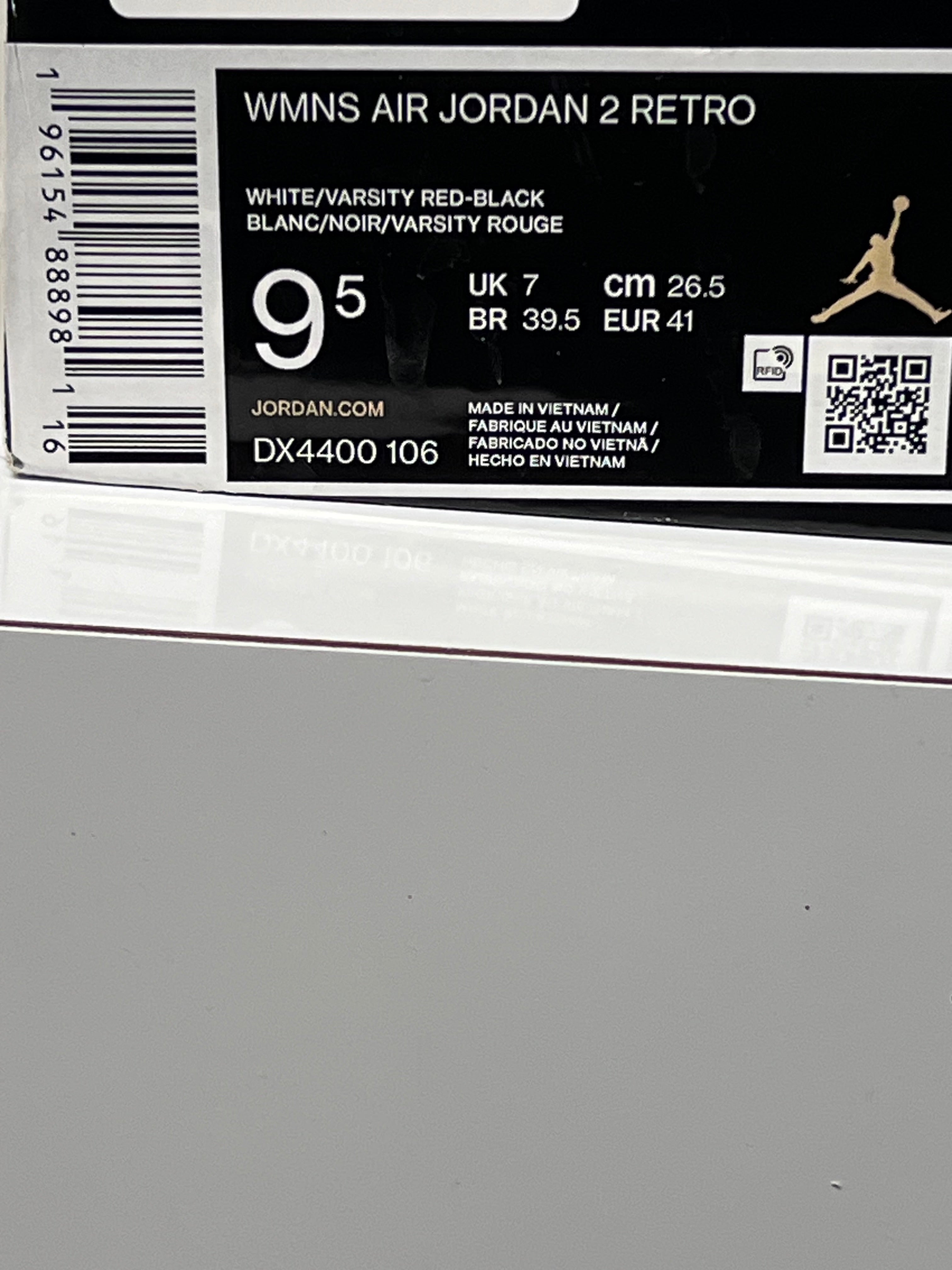 Air Jordan 2 OG Size 8 Men’s Shoes