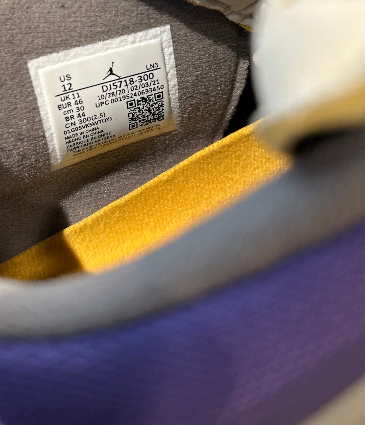 Air Jordan 4 Union Desert Moss size 12