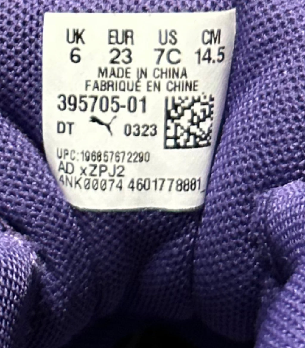 Puma MB.01 LaMelo Ball Queen City 395705-01 Toddler 7C Purple Teal NWOB New