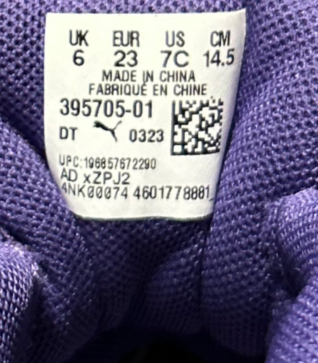 Puma MB.01 LaMelo Ball Queen City 395705-01 Toddler 7C Purple Teal NWOB New