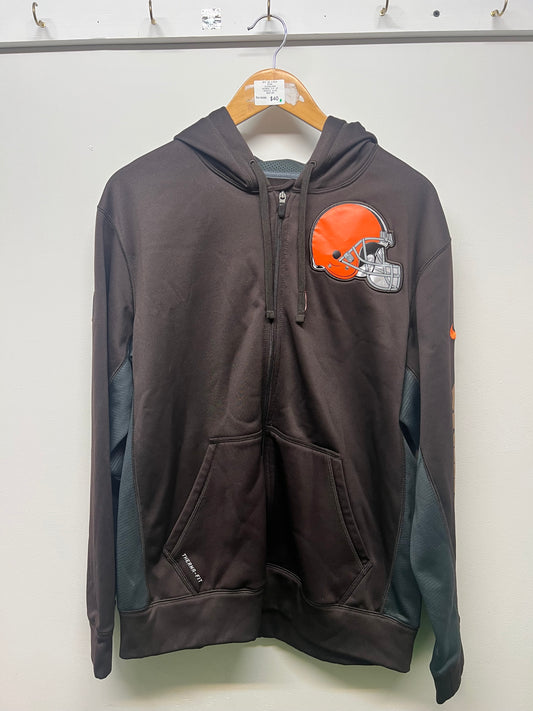 Men’s NFL Nike On Field Cleveland Browns Hoodie Size M