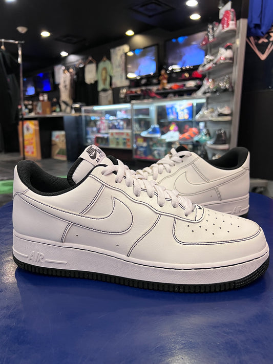Nike Air Force 1 White Black Size 12