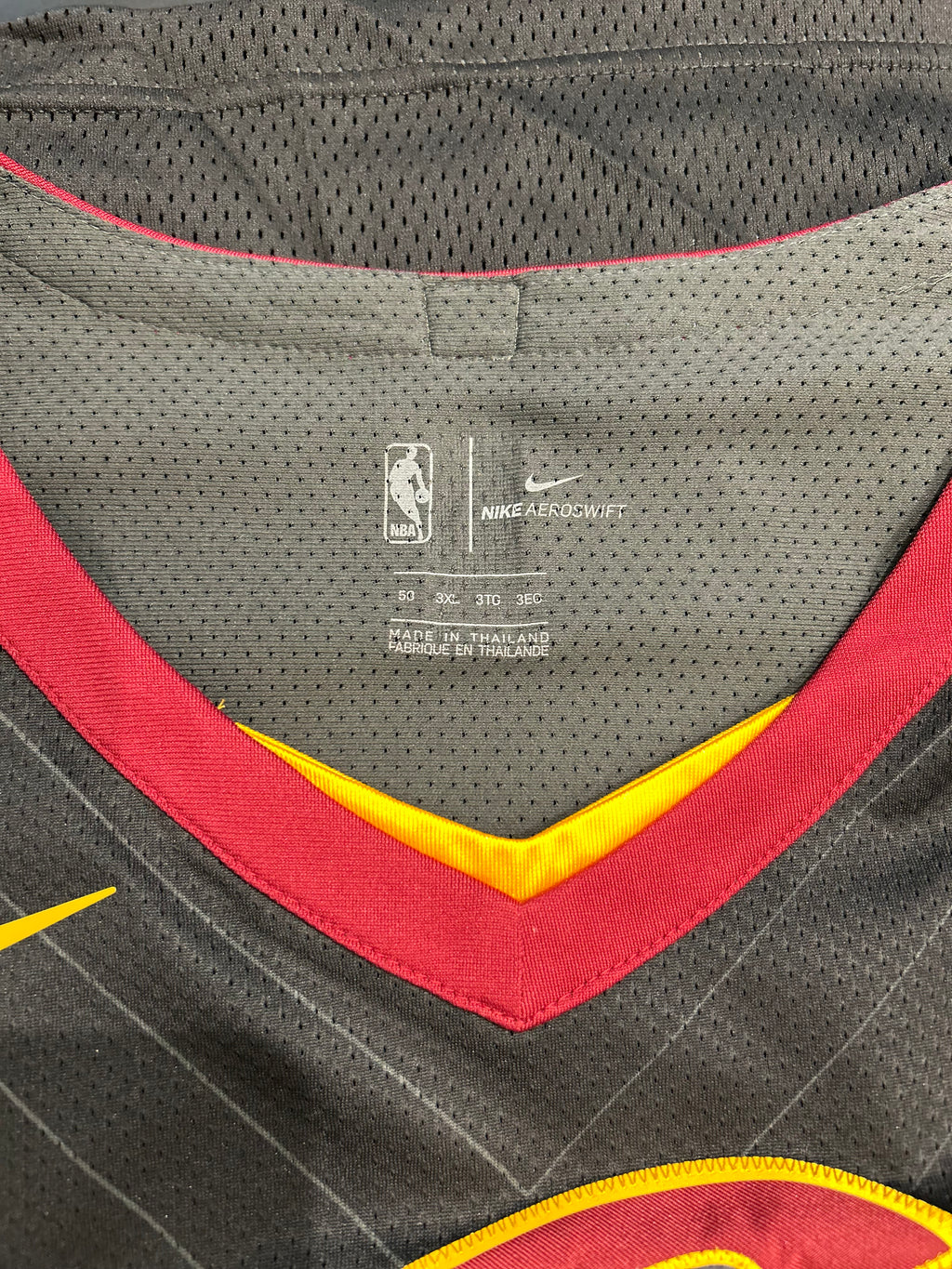 Nike Cleveland Cavaliers Blank Jersey Size 3XL