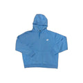 Nike Club Fleece Hoodie Mens 2XL University Blue BV2654-435 Pullover Sweatshirt