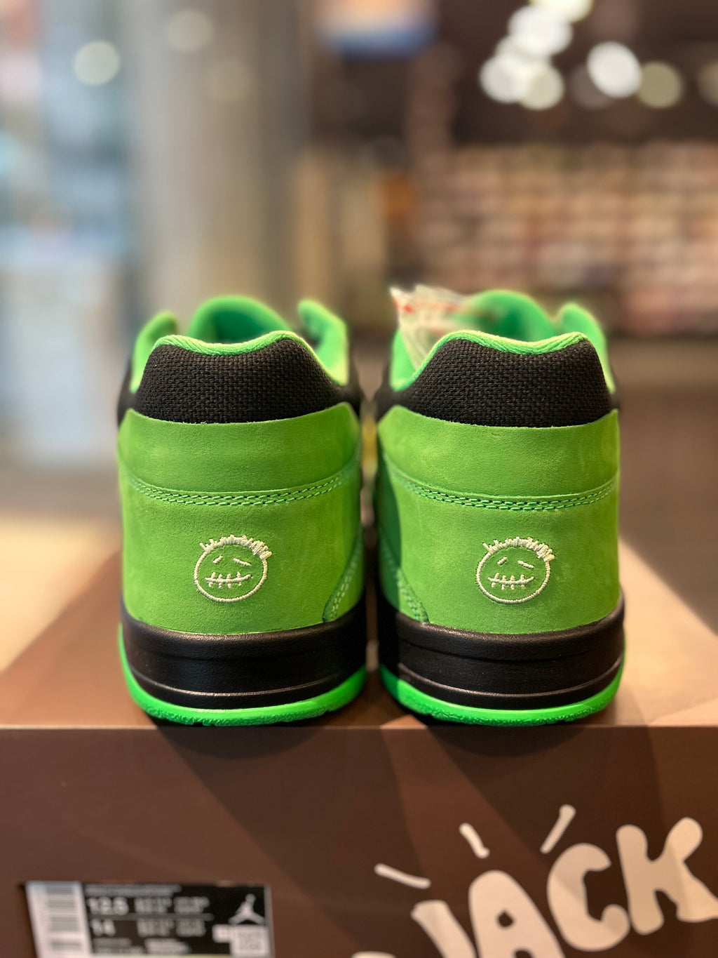 Nike Jumpman Jack T-Rex Green Spark Size 12.5 Men’s Shoes