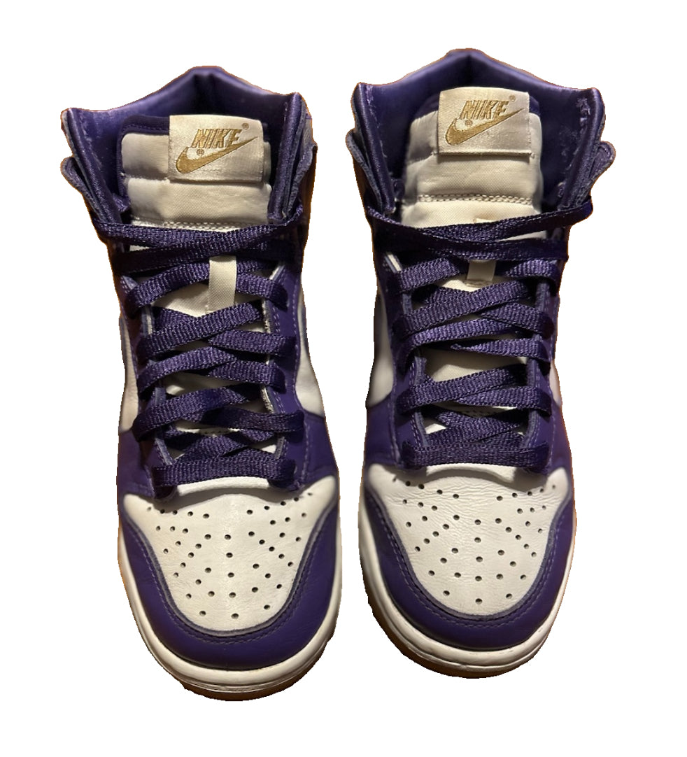 Nike Dunk High WMNS Varsity Purple DC5382-100 Size 6.5W Used Clean City Attack 2020