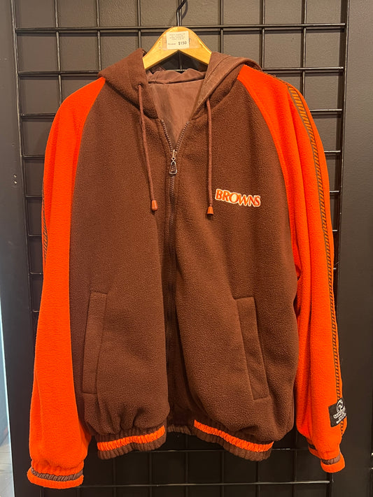 Sports Generation NFL Cleveland Browns Reversible Jacket Size M