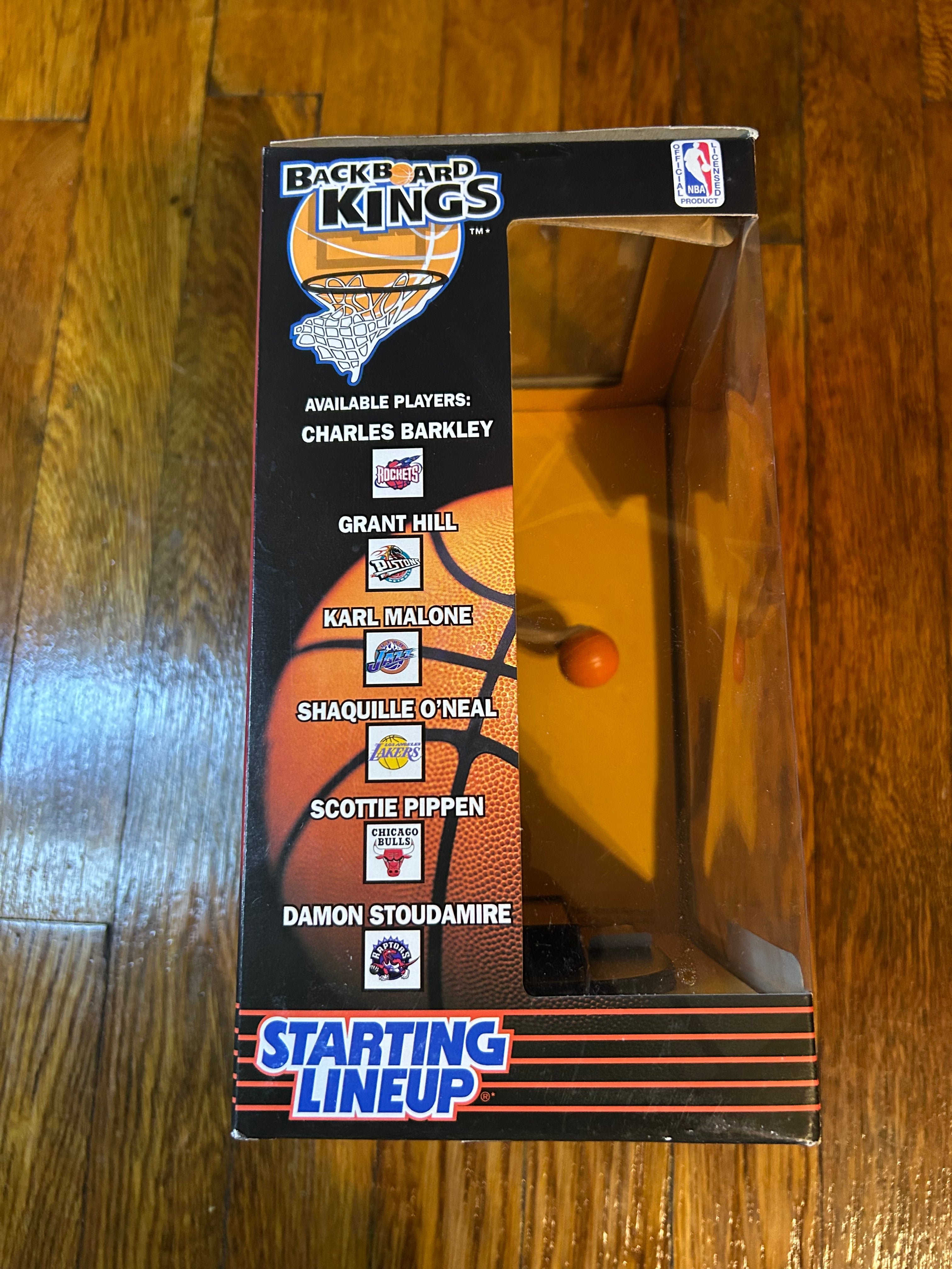Starting Lineup Backboard Kings NBA Grant Hill Detroit Pistons Action Figure Collectible
