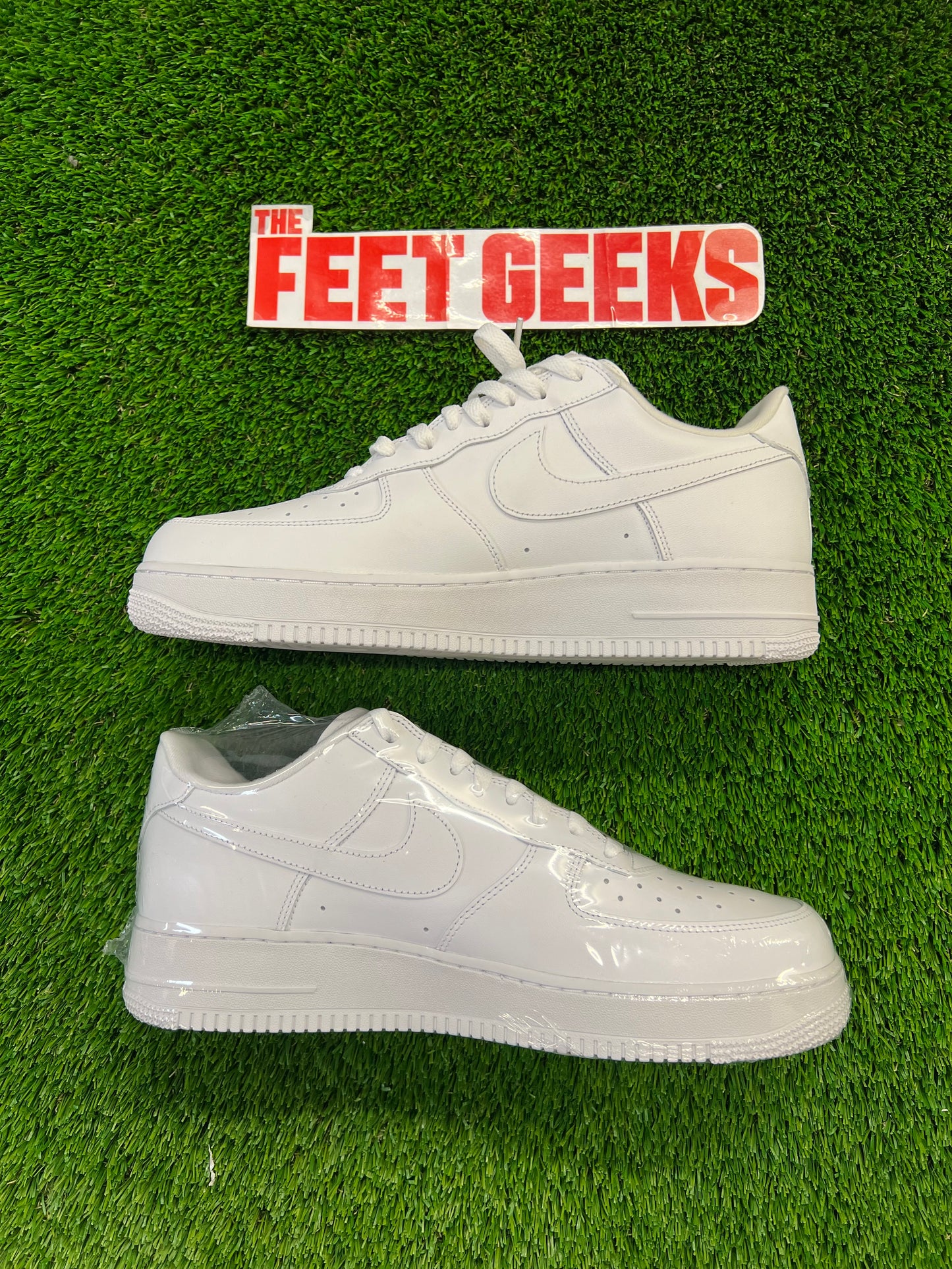 Men’s Supreme Air Force 1 White Size 12 Shoes Brand New