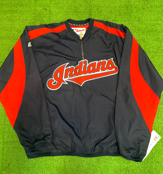 Men’s Indians Pullover Players Edition Size Medium