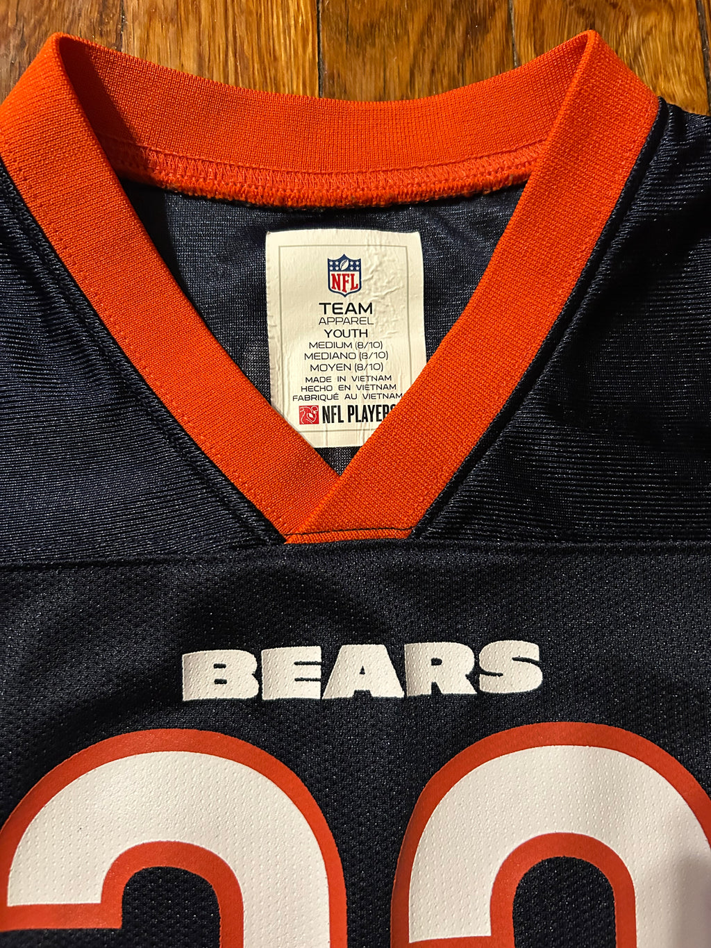 NFL Team Chicago Bears 32 Montgomery Jersey Size Medium