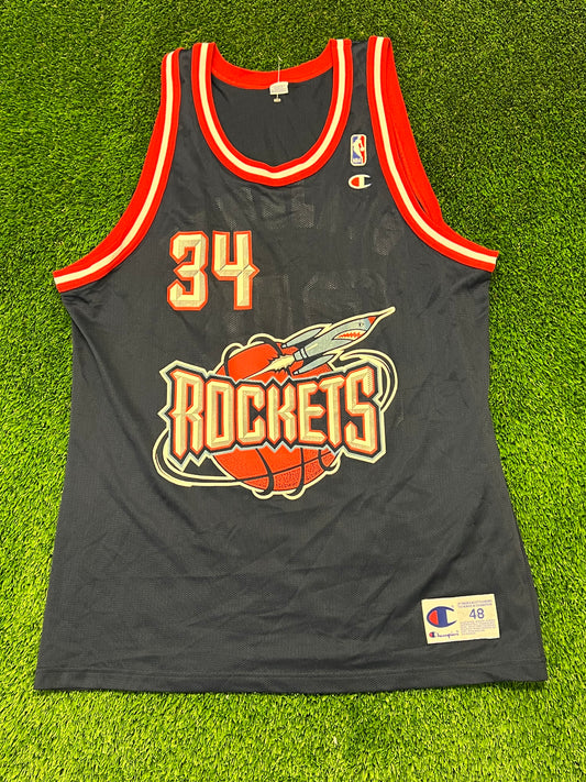 Champion Houston Rockets Olajuwon Jersey Size XL
