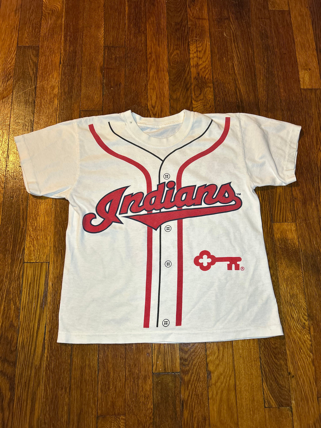 Cleveland Indians Vizquel 13 Jersey Tee Size Large Youth