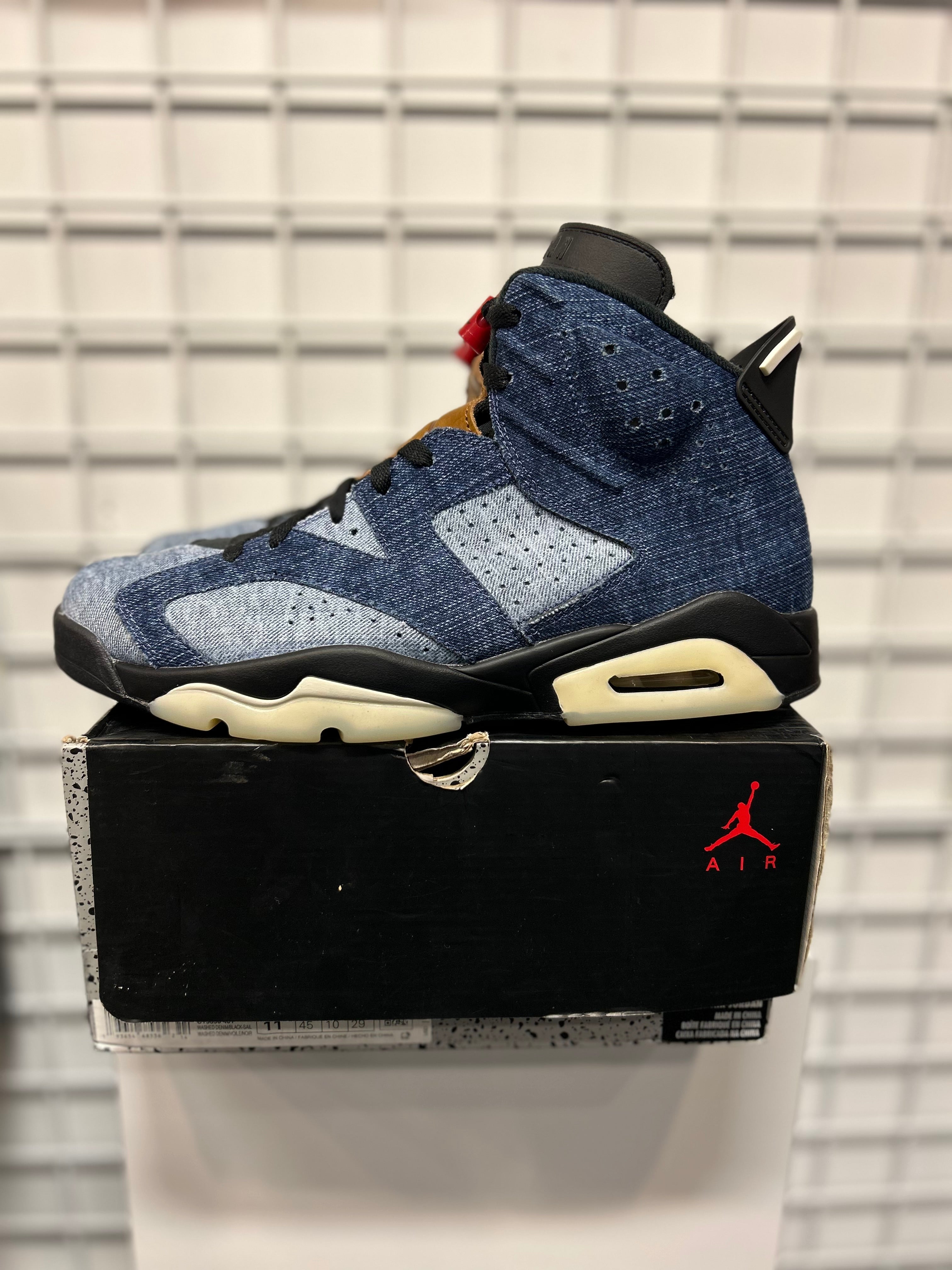 Air Jordan 6 Retro Denim Size 11 Men’s Shoes