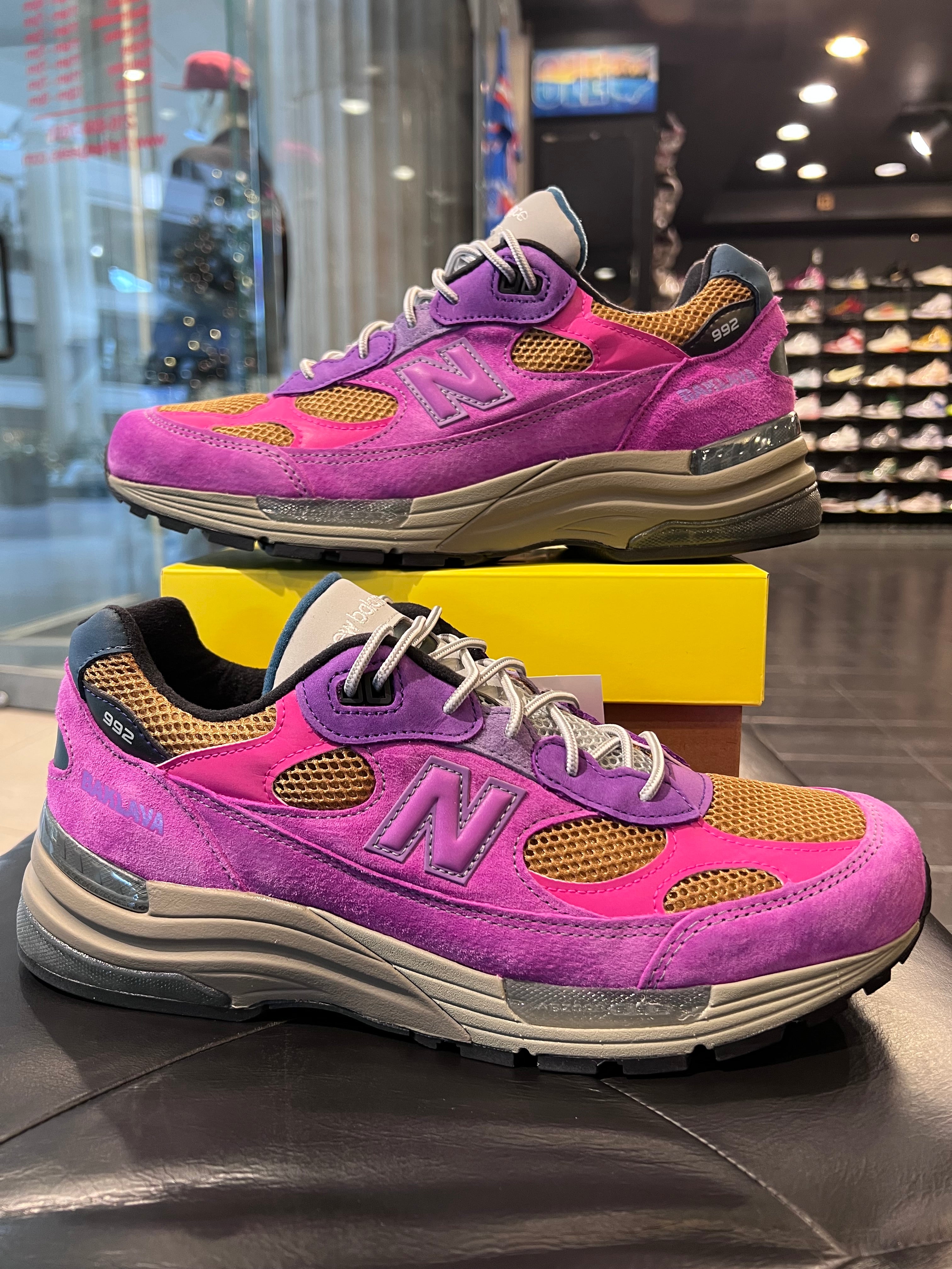 Men’s New Balance 992 Action Bronson Purpúrea Size 9.5