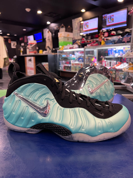 Men’s Nike Foamposite Pro Island Green Size 14