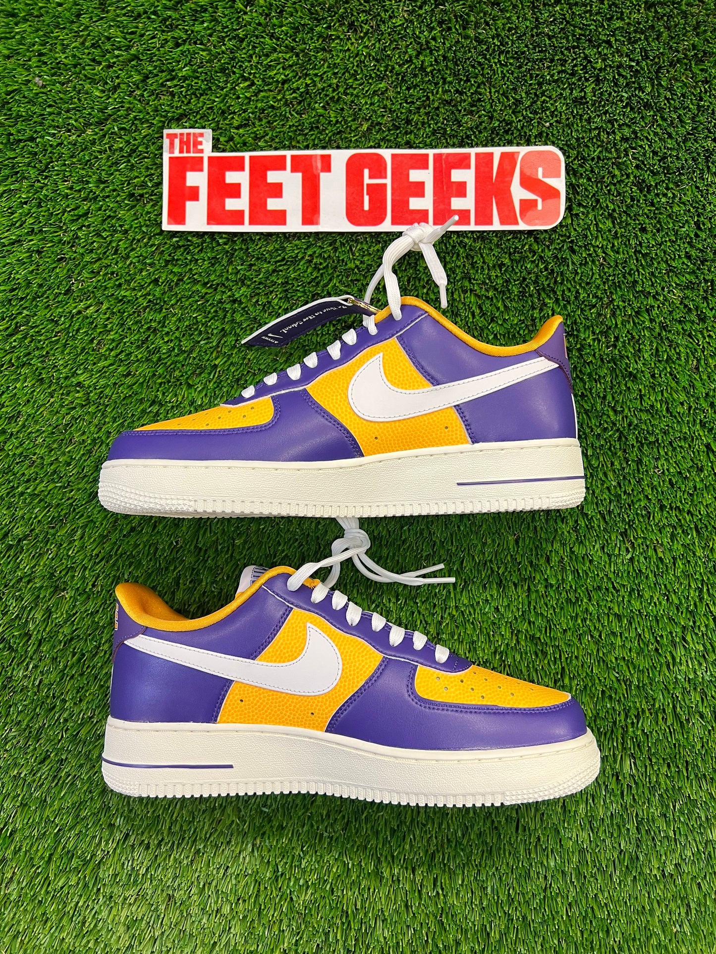 Women’s Air Force 1 Low LSU Size 10.5 Shoes Brand New