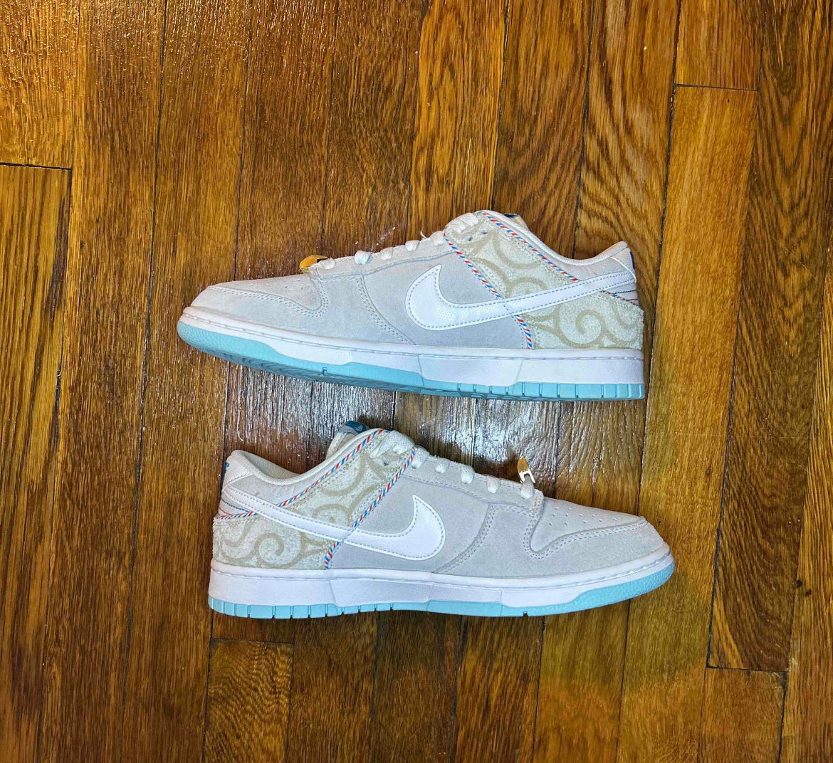 Nike Dunk Low SE Barber Shop Size 9 Men Shoes