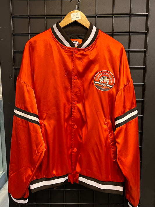 NFL Cleveland Browns Season Ticket Holder Jacket Size XL
