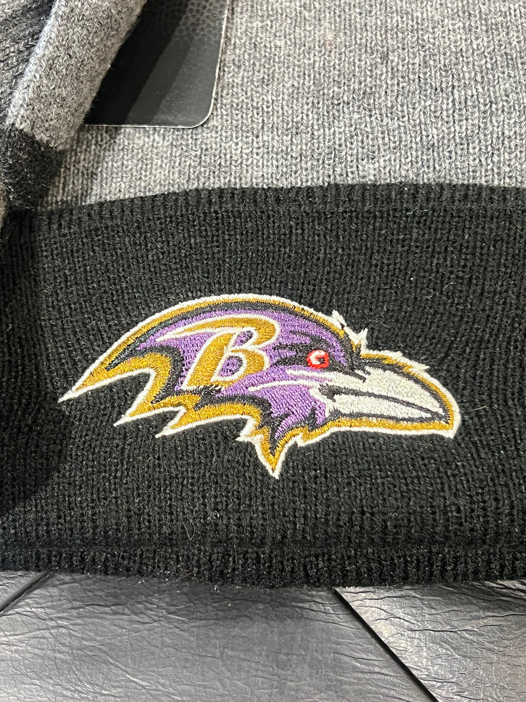NFL Team Apparel Baltimore Ravens Hat & Gloves