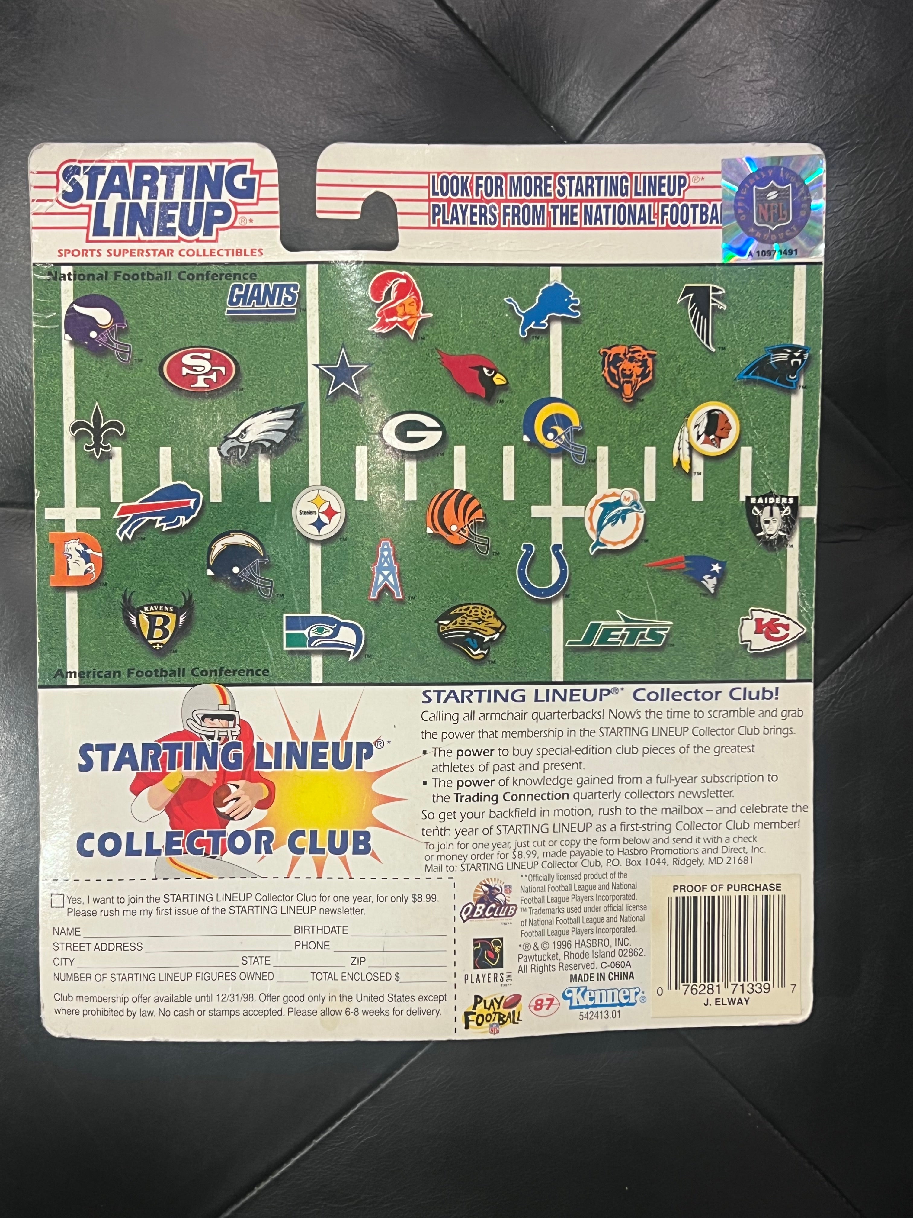 1997 Starting Lineup John Elway