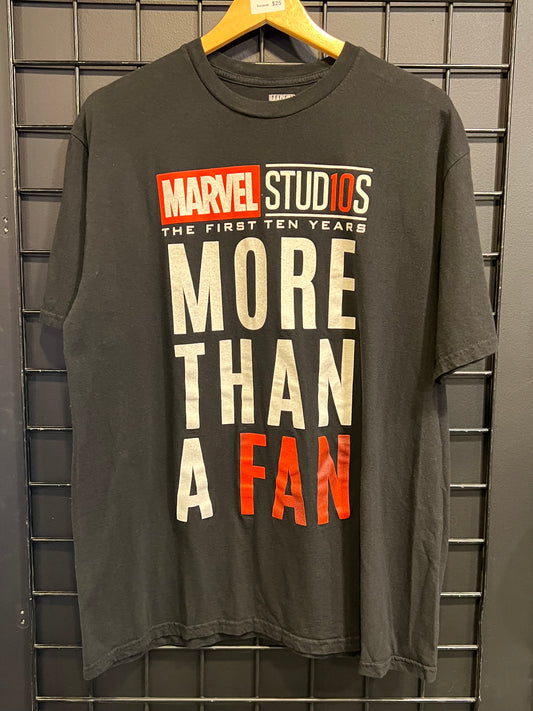 Men’s Marvel Studios 10 Years Tee Size XL
