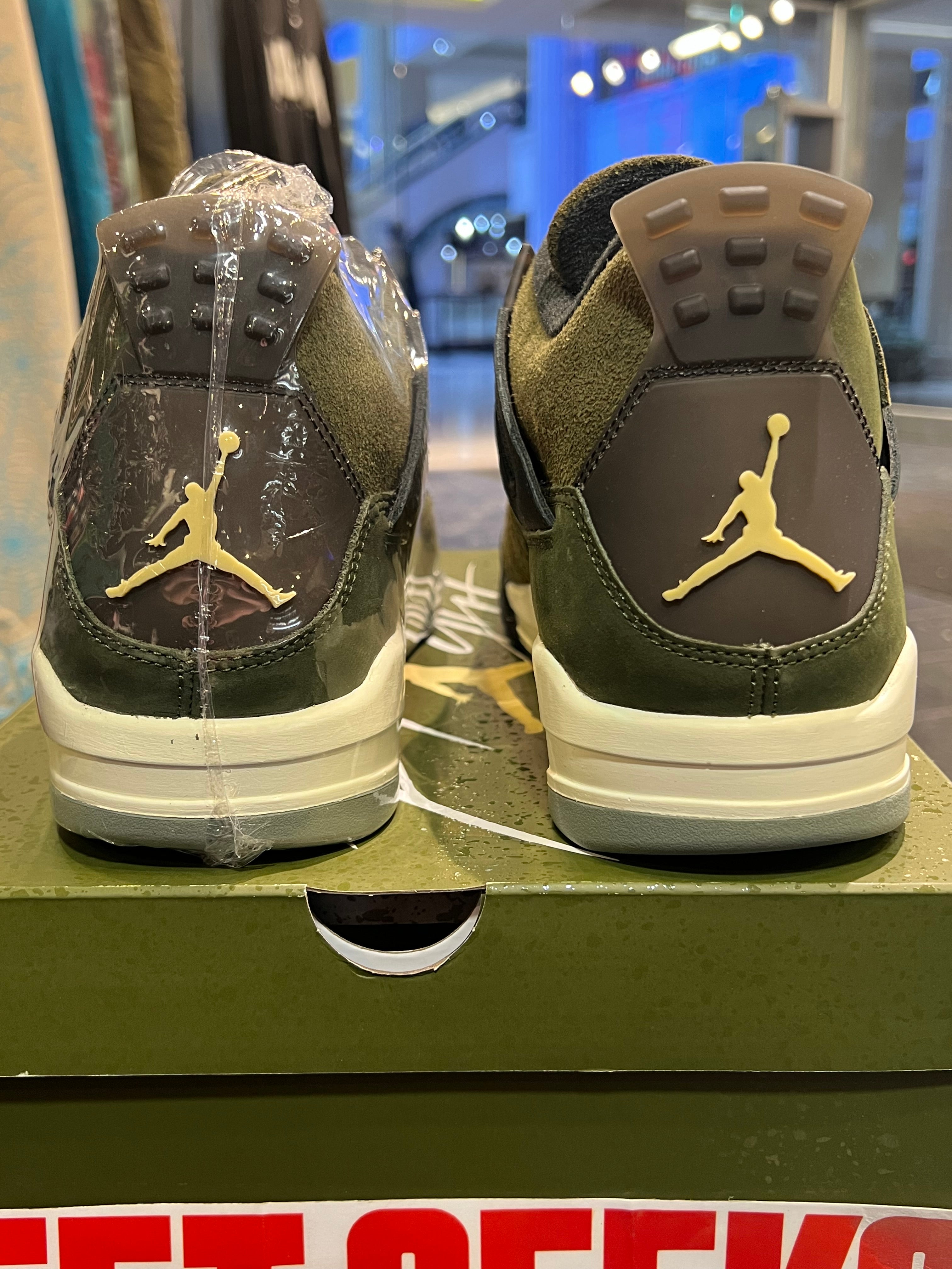 Air Jordan 4 Craft Olive Brand New