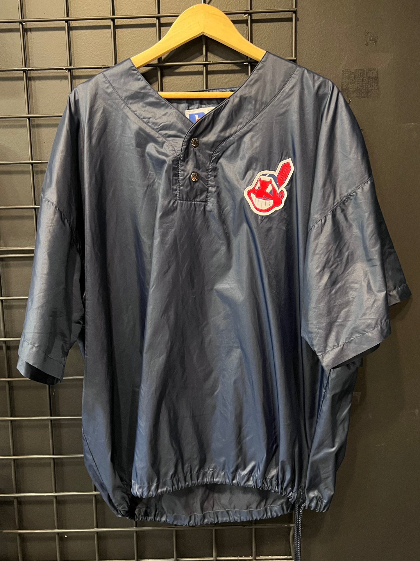 Russell Cleveland Indians Warm-up Size XL