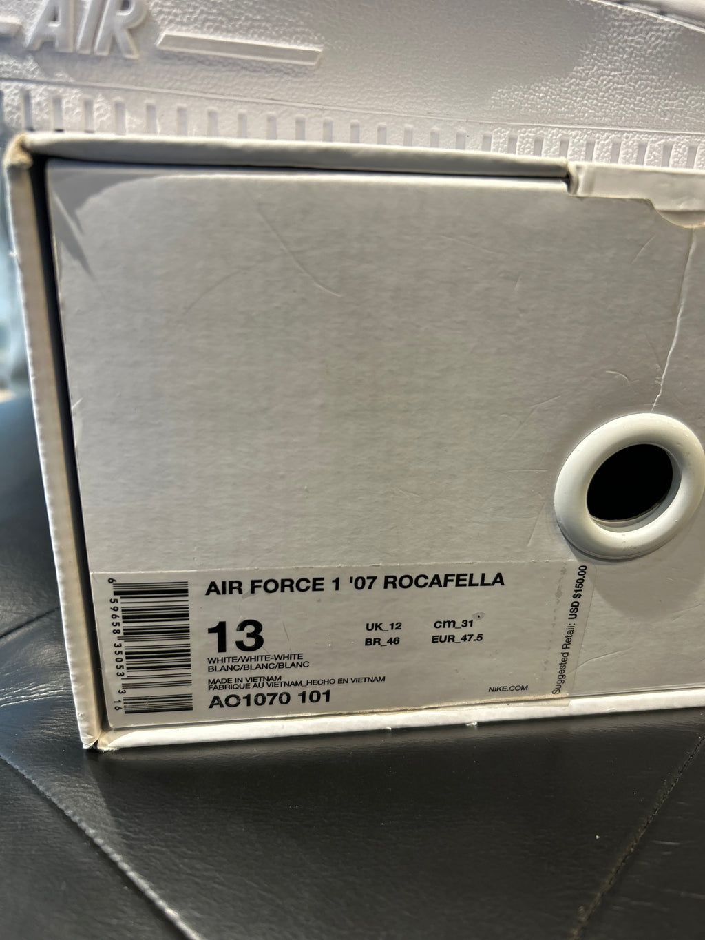 Nike Air Force 1 Low Roc-a-Fella Jay-Z Size 13 Men’s Shoes
