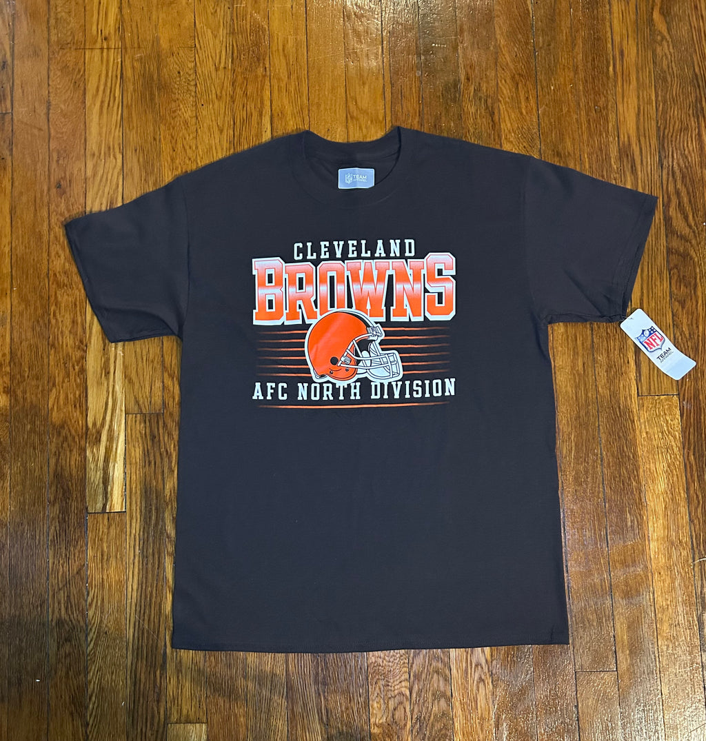 NFL Team Apparel Cleveland Browns AFC North T Shirt Size Large