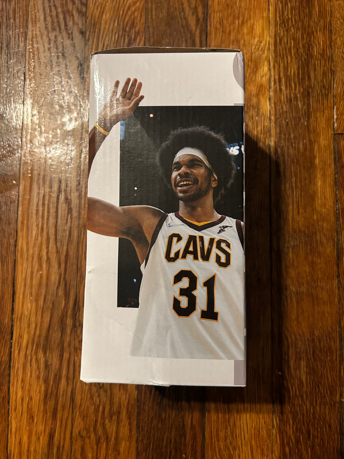 Cleveland Cavaliers Jarrett Allen 2022 Collectible Bobble Head Night White Jersey