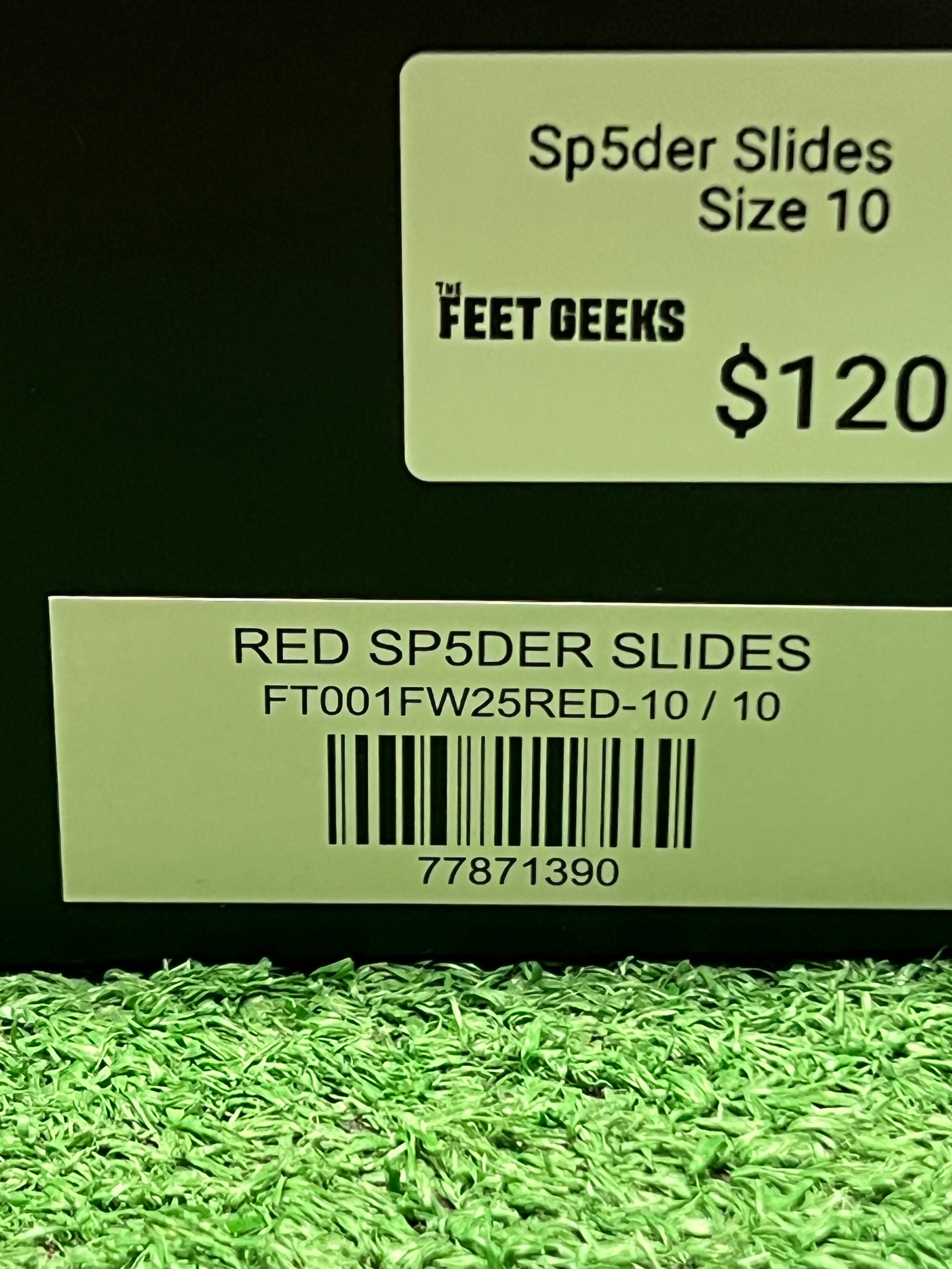 Men’s Sp5der Slides Size 10 and 12