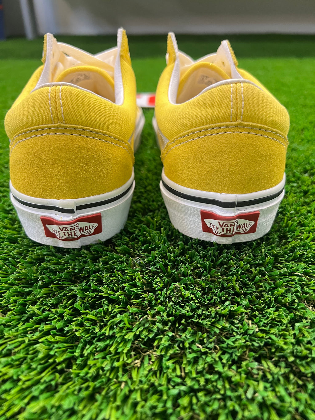 Kids Vans Low Yellow Brand New