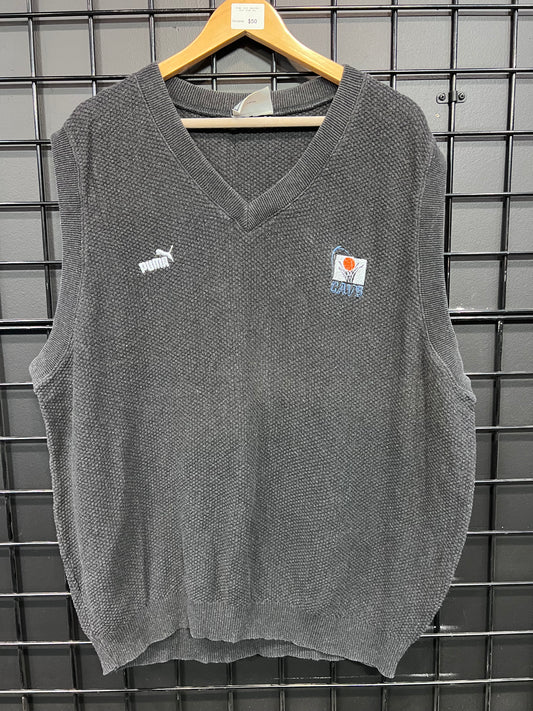 Puma Cleveland Cavaliers Sweater Vest Size 2XL