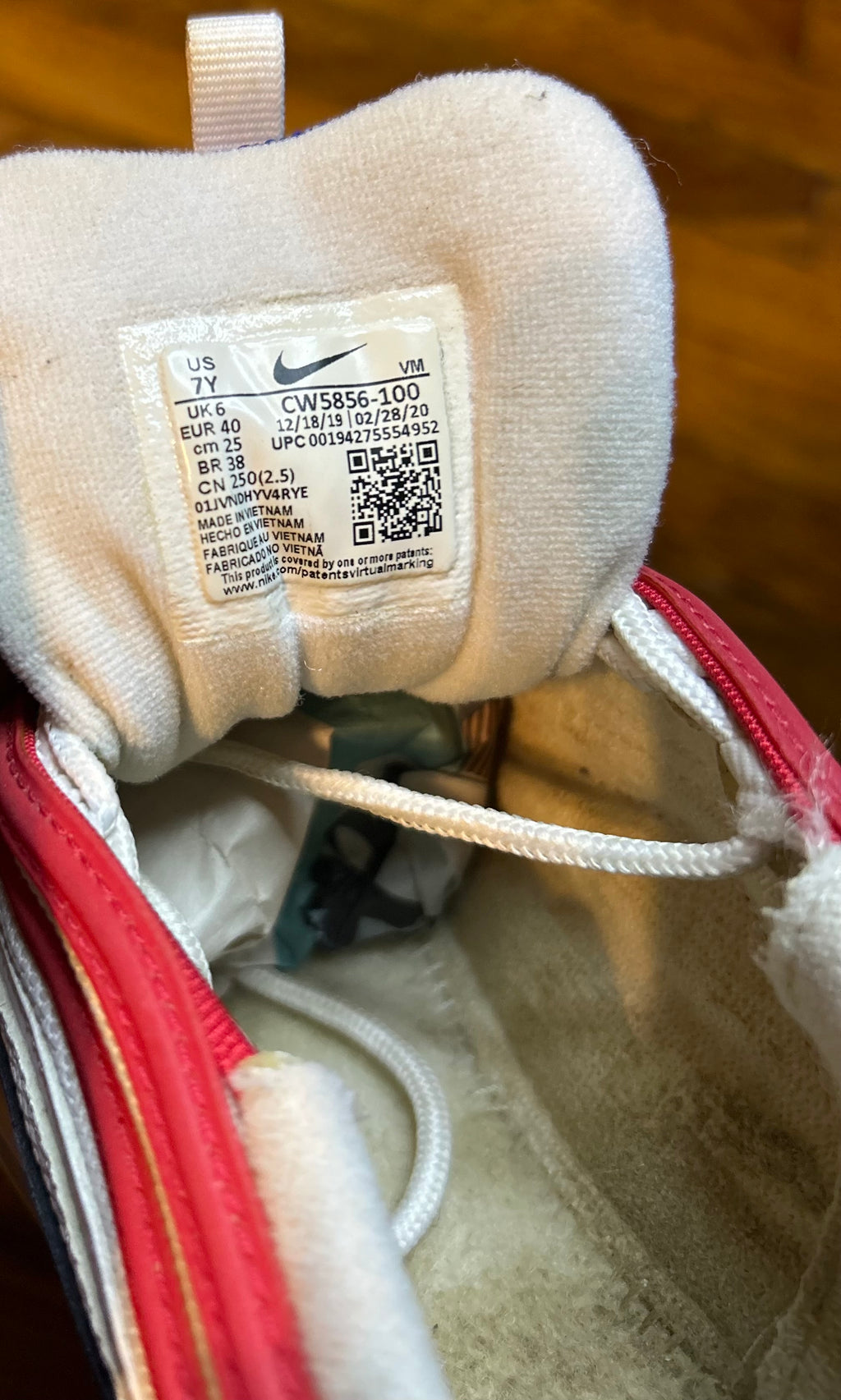 Nike Air Max 97 USA Size 7Y GS Shoes